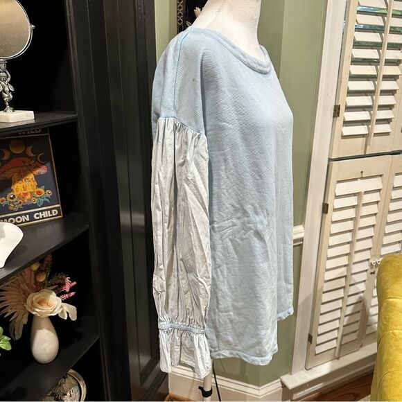 Pilcro and The Letterpress Mixed-Media Pullover Size Small - Picture 9 of 12